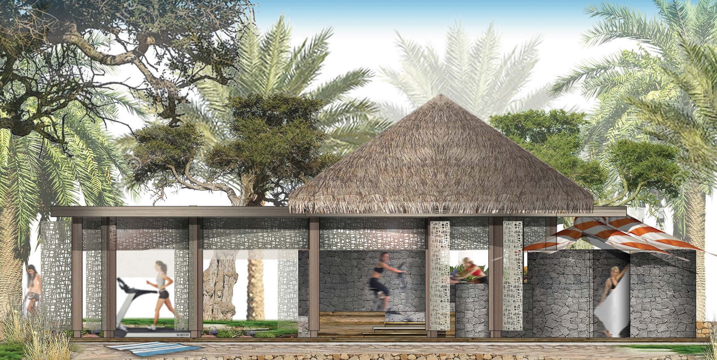 CARRUSEL 5_FITNESS-PAVILLION- ELEVATION